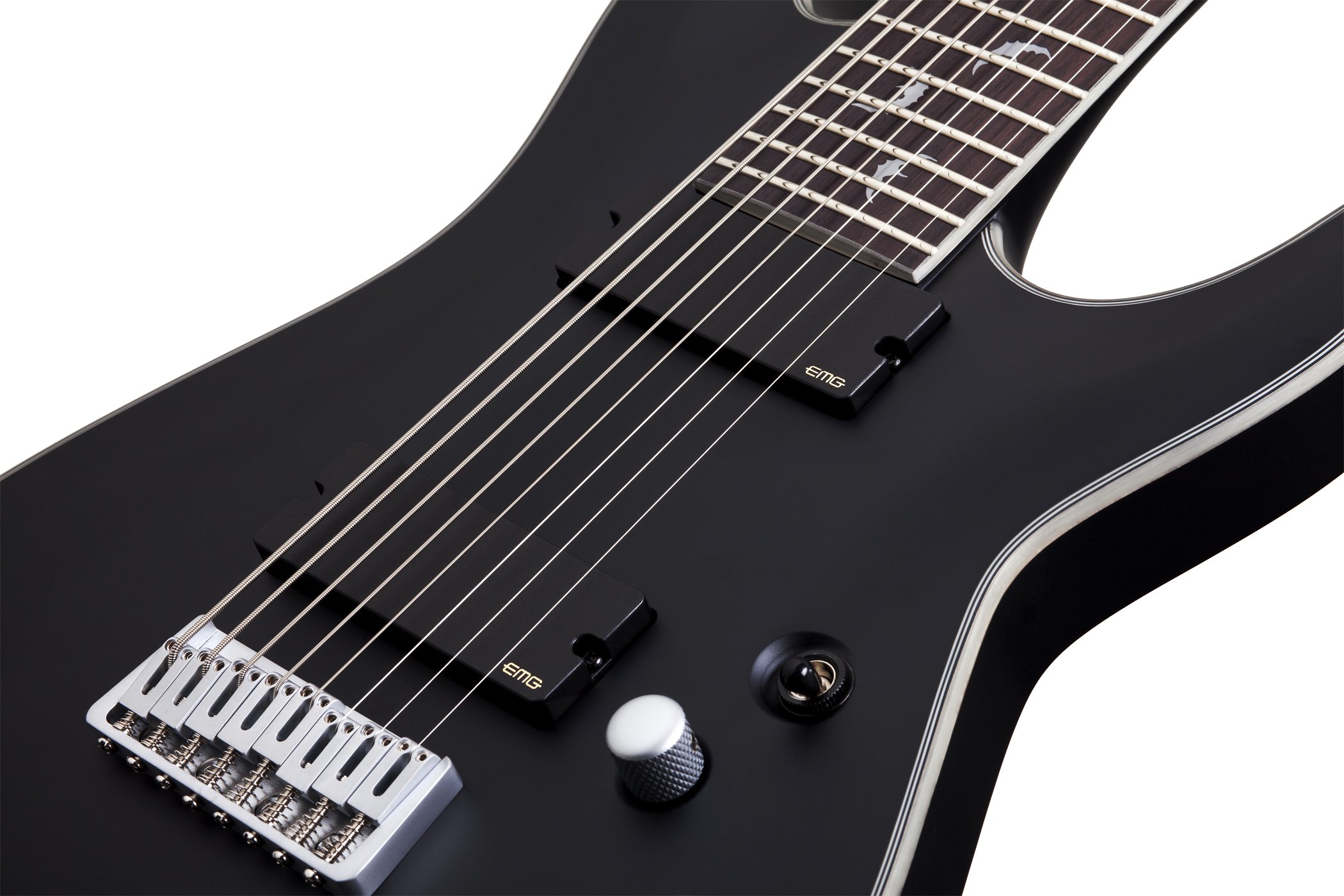 Amazon.com: Schecter Damien Platinum 8 - Satin Black : Musical